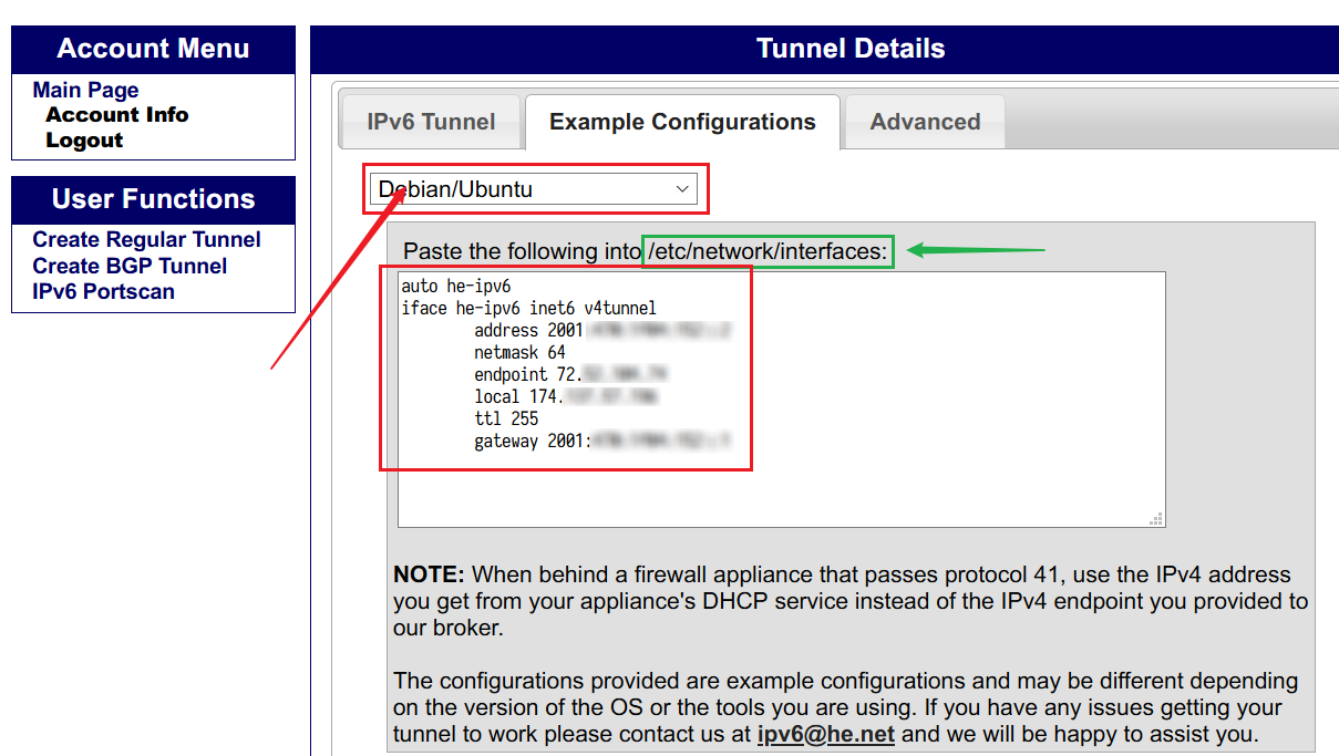 Example Configurations